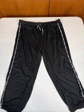 Steve Madden Capri Jogger Activewear Pants Women's L Black